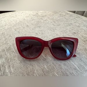Old Navy Red Cateye Sunglasses